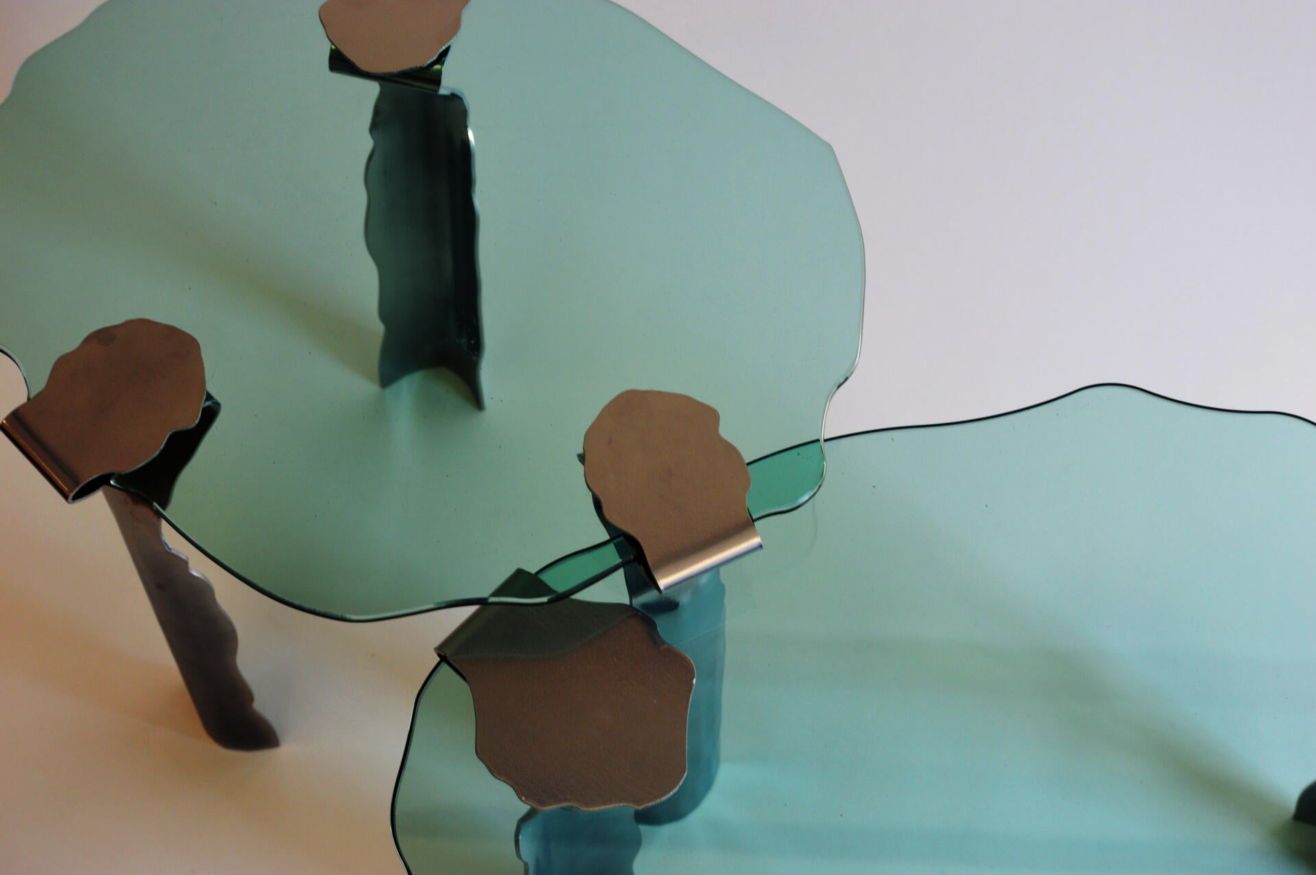 The initial concept was to design a modular and detachable coffee table. The table is composed of several modules, which can be freely arranged. The different heights between modules can meet the different use needs of users. In addition, the biophilia design can help users release their stress from the psychological level, and also make the appearance of this table more lovely and vivid.