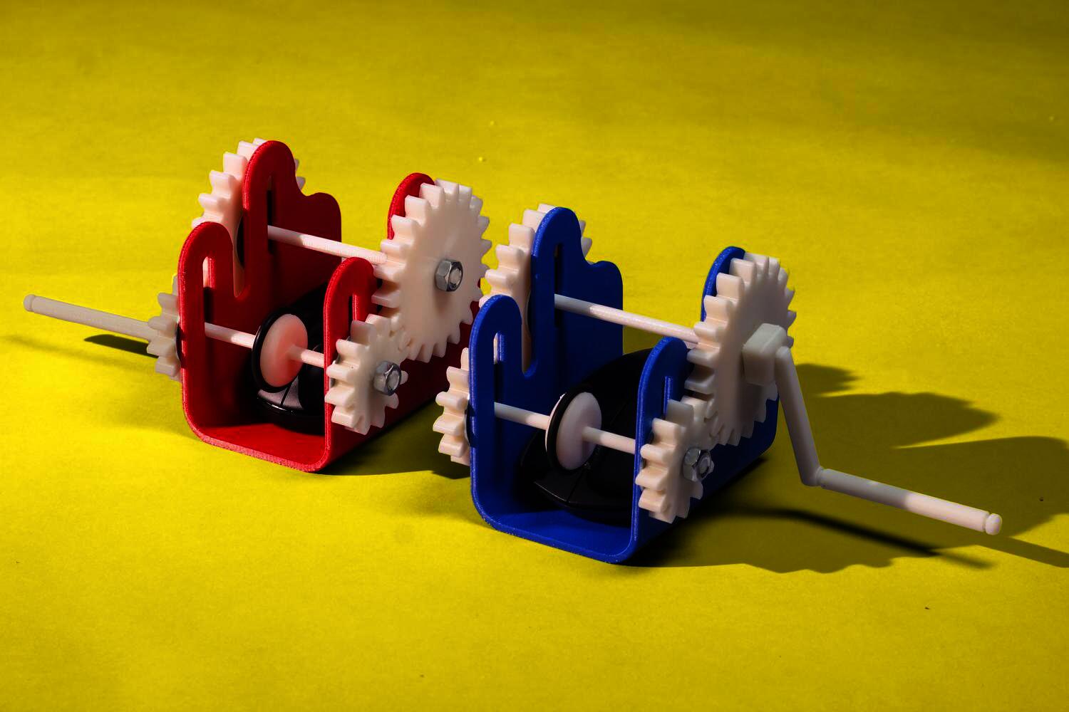 3d printed crank for a computer mouse