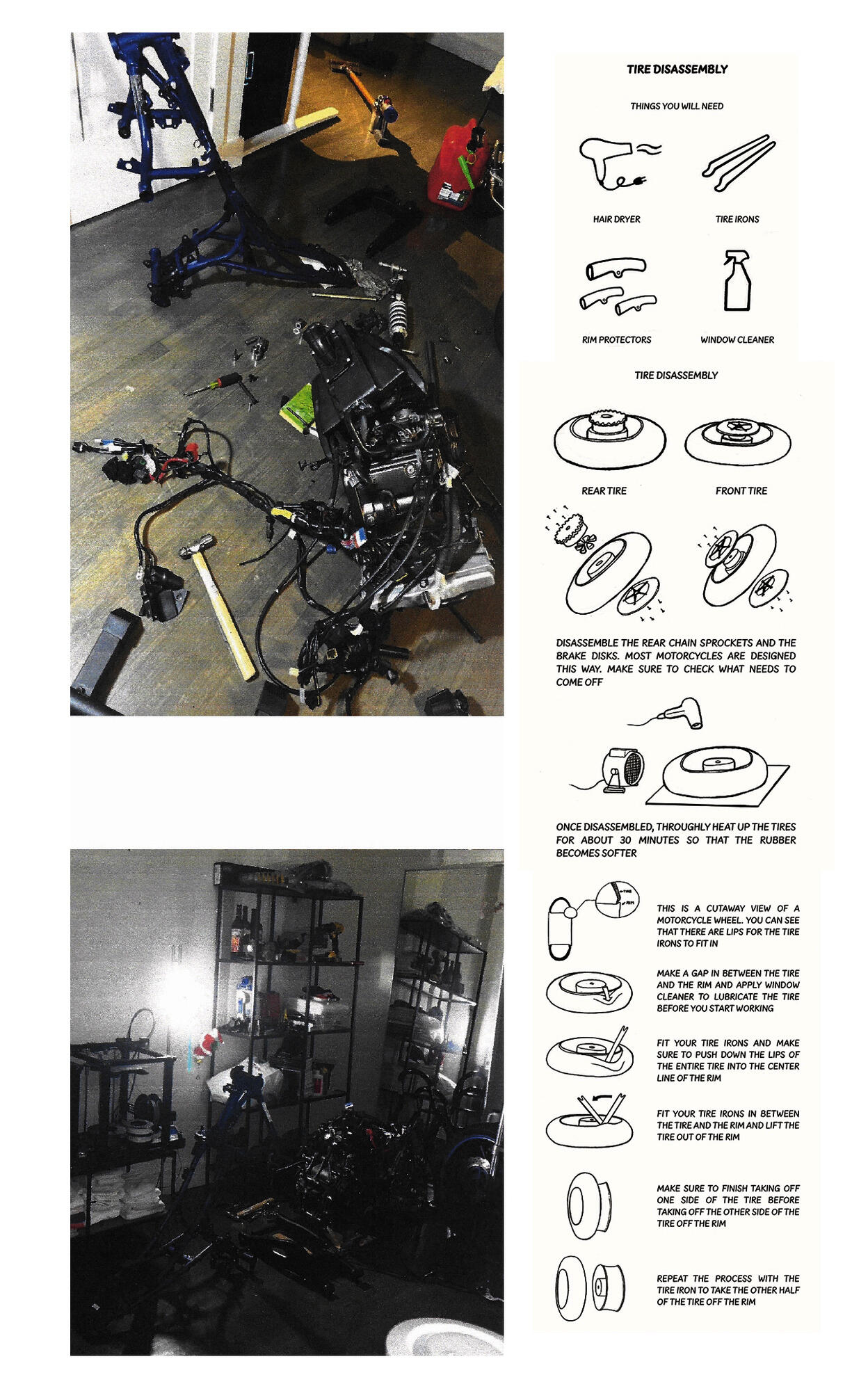 Replacing tires