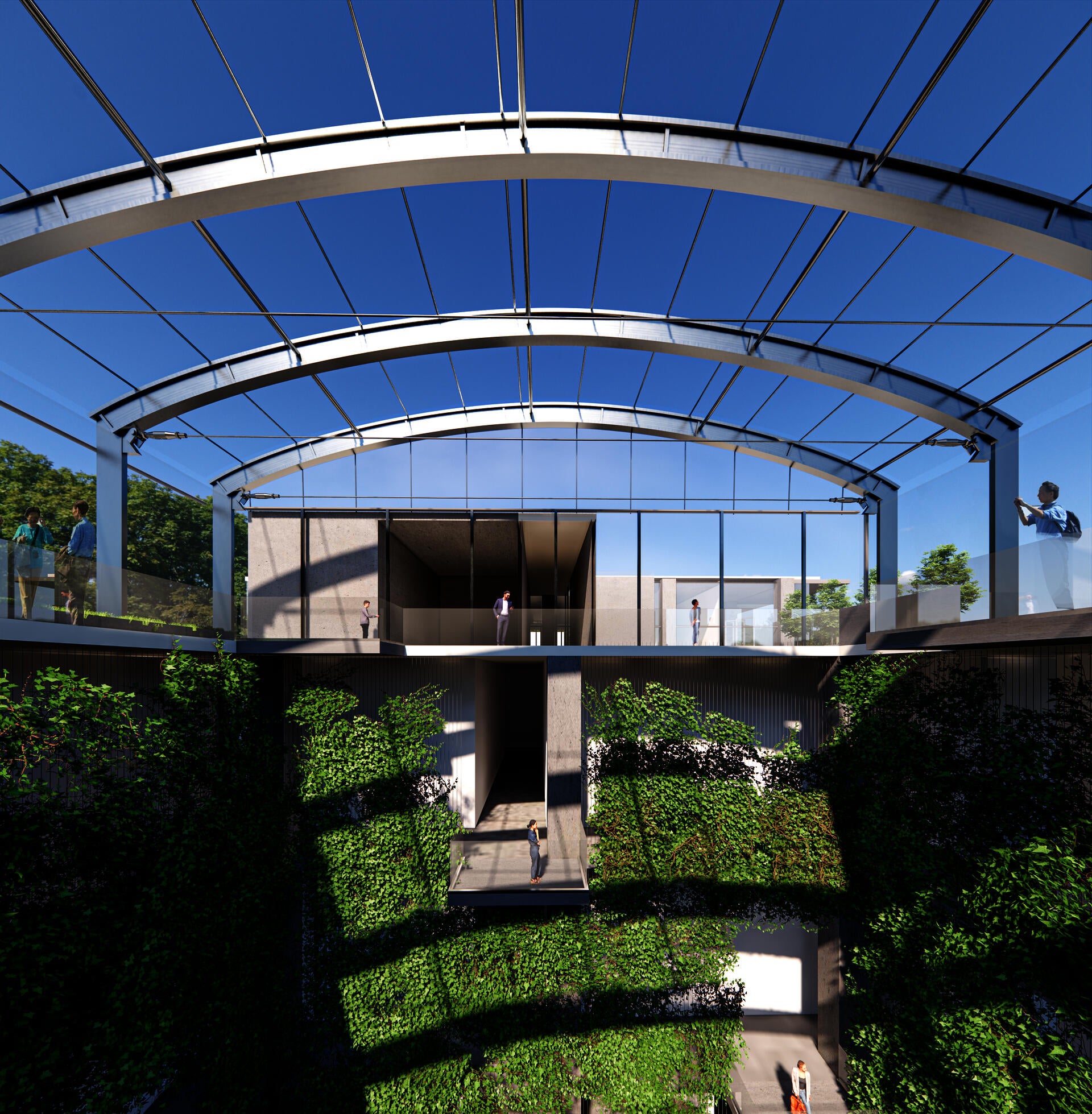 The New Atrium Garden in Nakwon Arcade