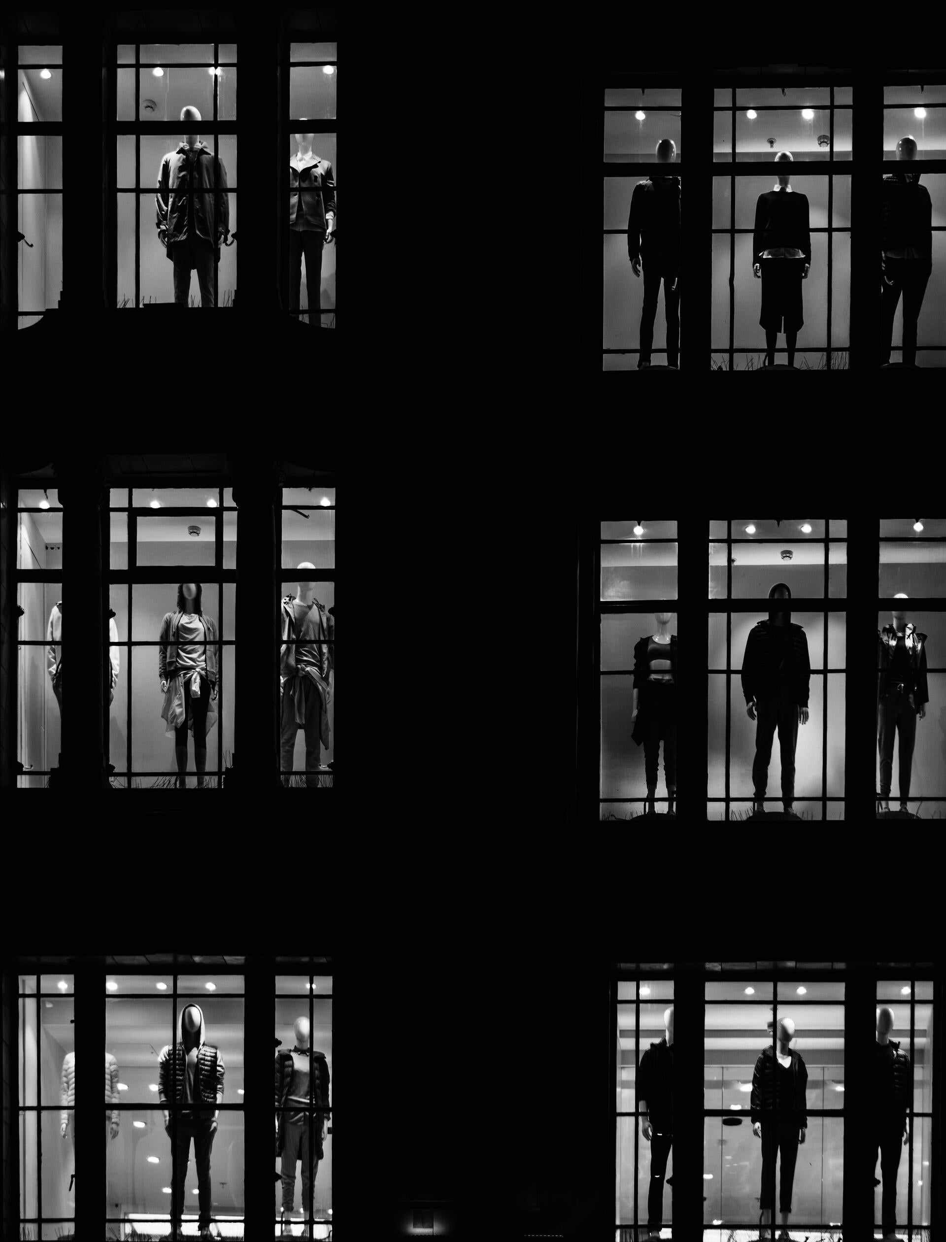 store windows