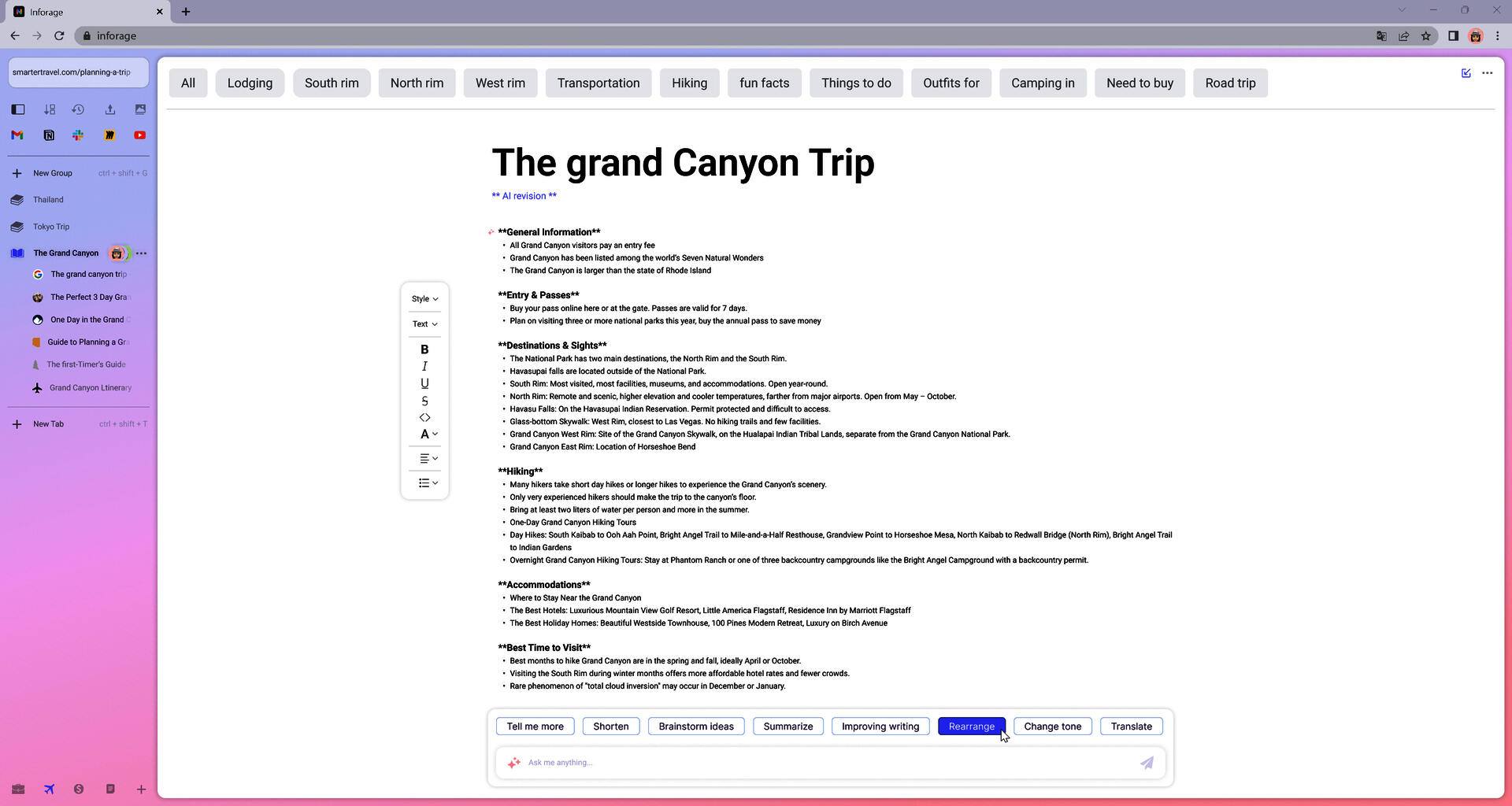 Amplify your research process with our AI capabilities, offering organized findings, relevant content, translations, and summaries.