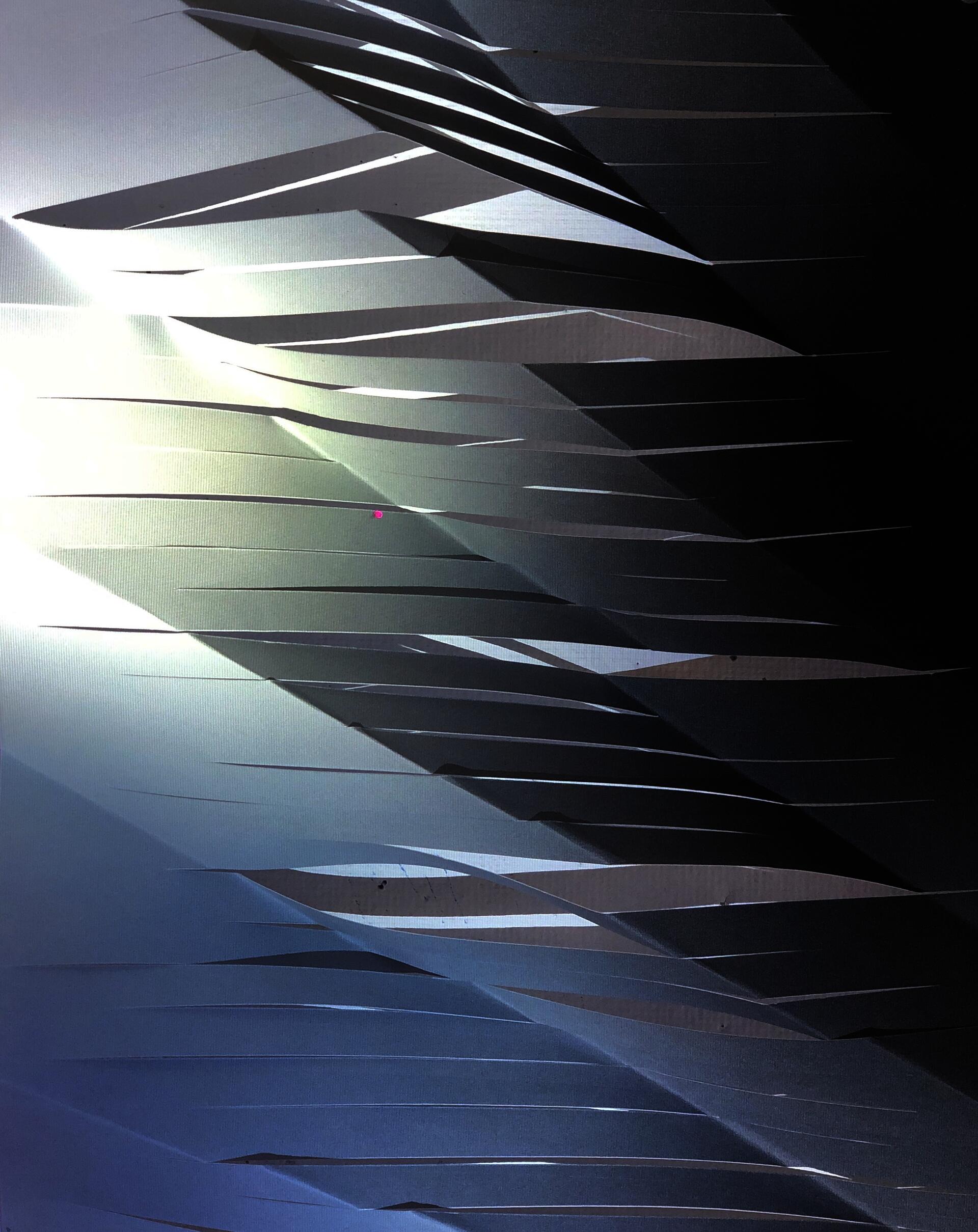 Paper cut to explore dimensionality