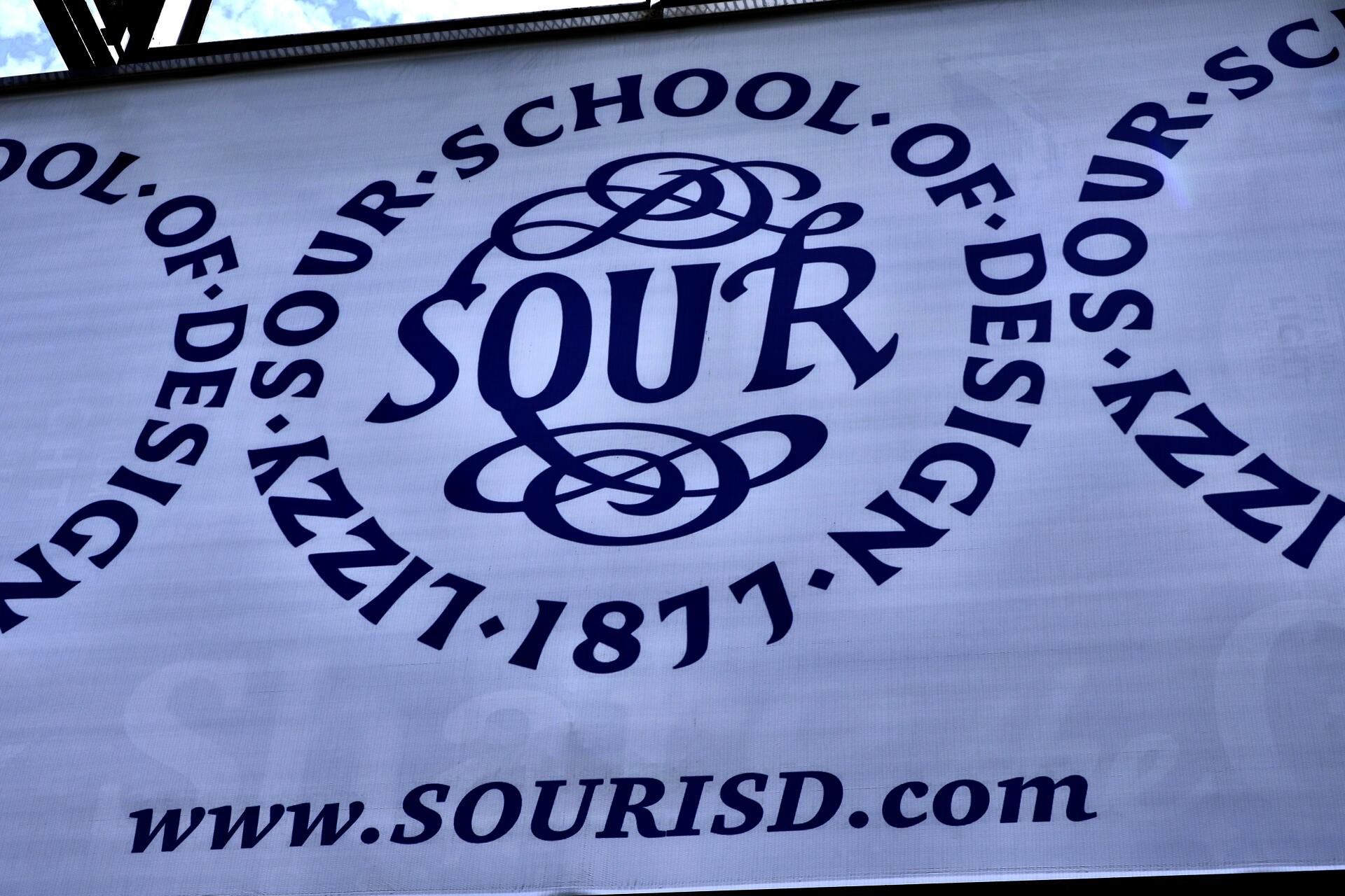 “The Lizzy Sour School of Design Billboard Project” (2024), advertisement posting will be displayed until early June. Located on the corner of Page & Pine Street in Downtown Providence. Visit the website, www.SOURISD.com to learn more!