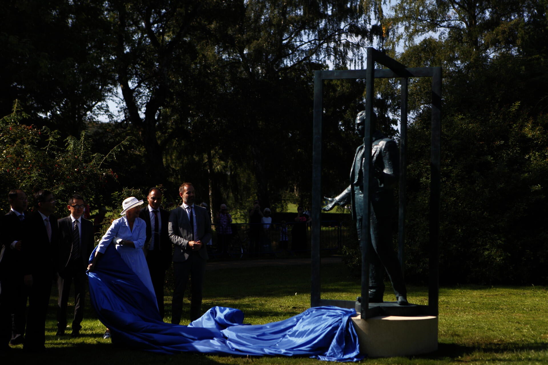 The Dedication of the Sindberg Statue to Aarhus, Denmark