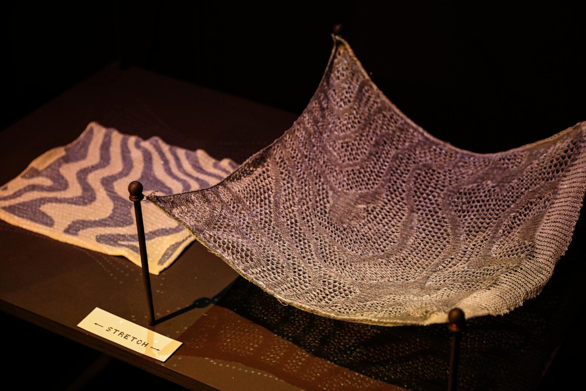 Patterned Language exhibition display