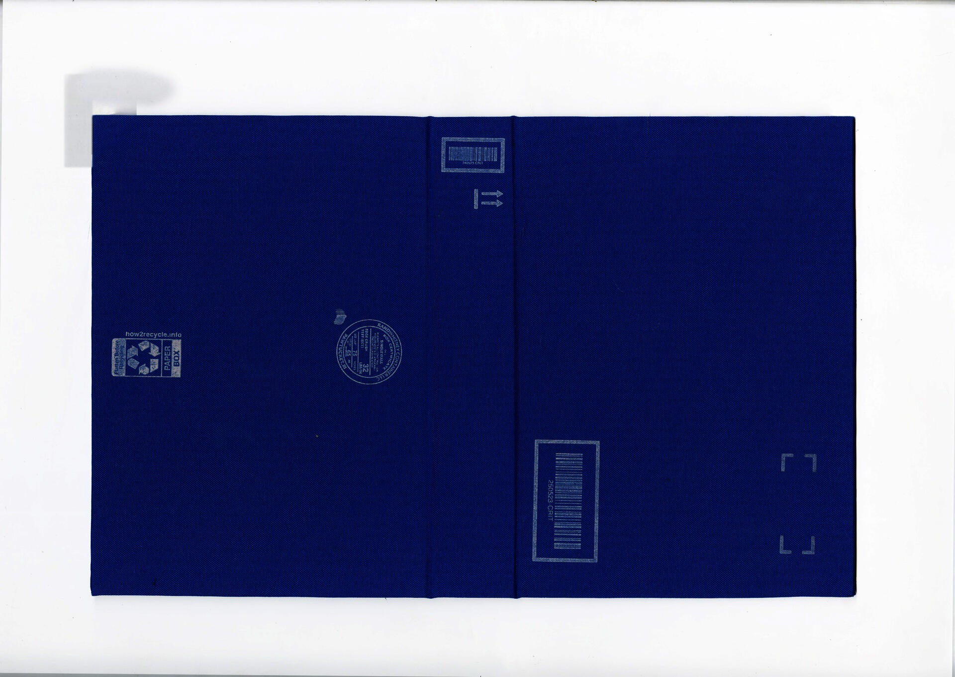 blue book cover