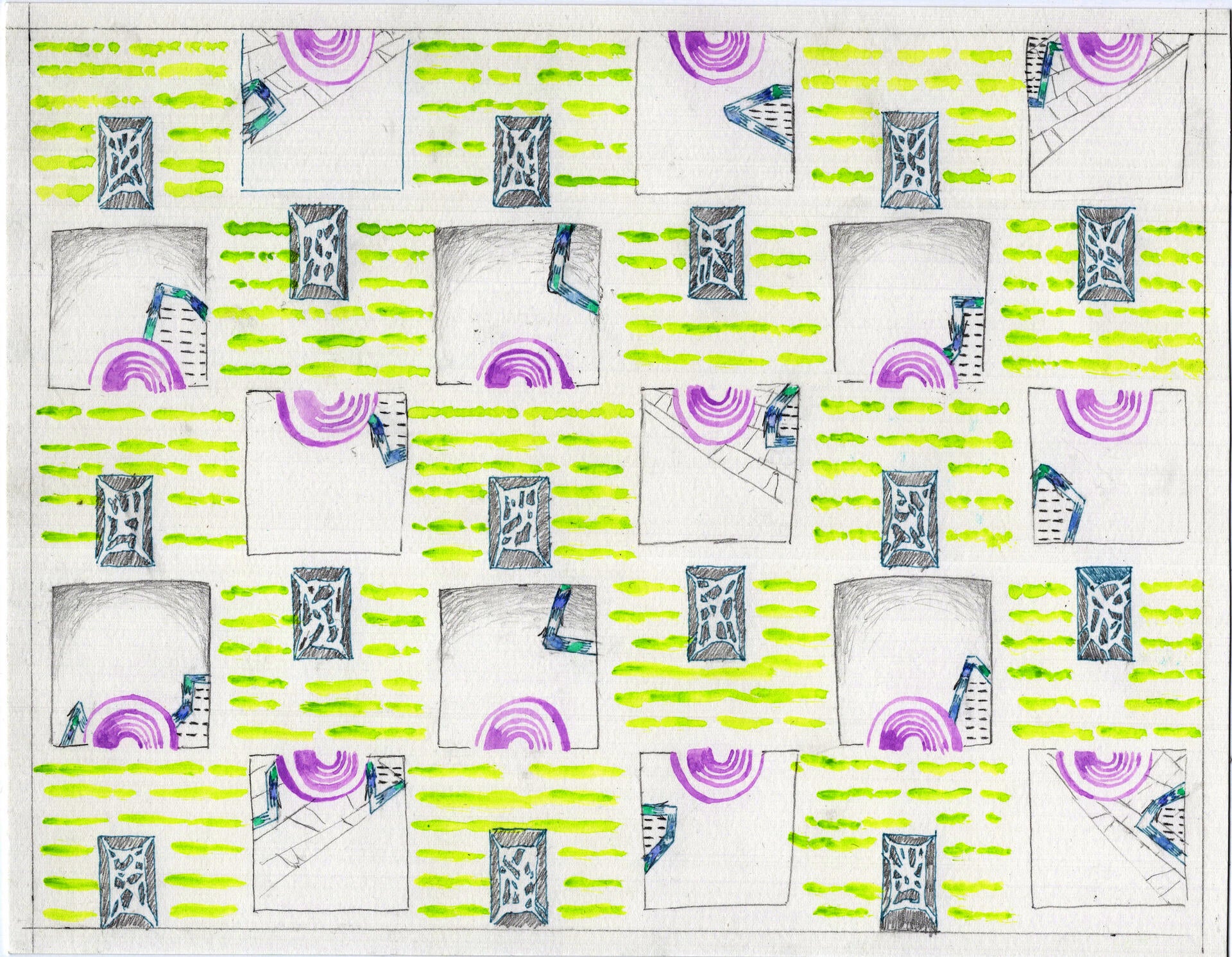 The endpaper of the book.