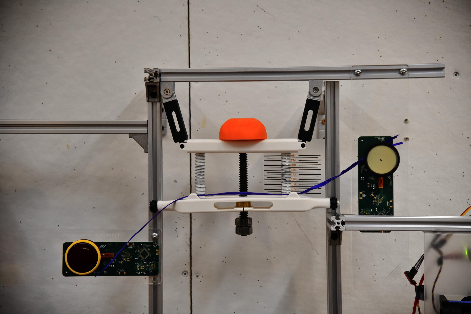 part of a mechanical and electronics prototype