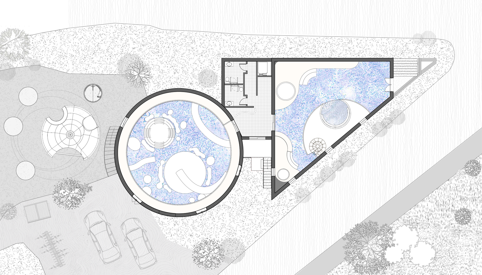digital rendering of a floor plan