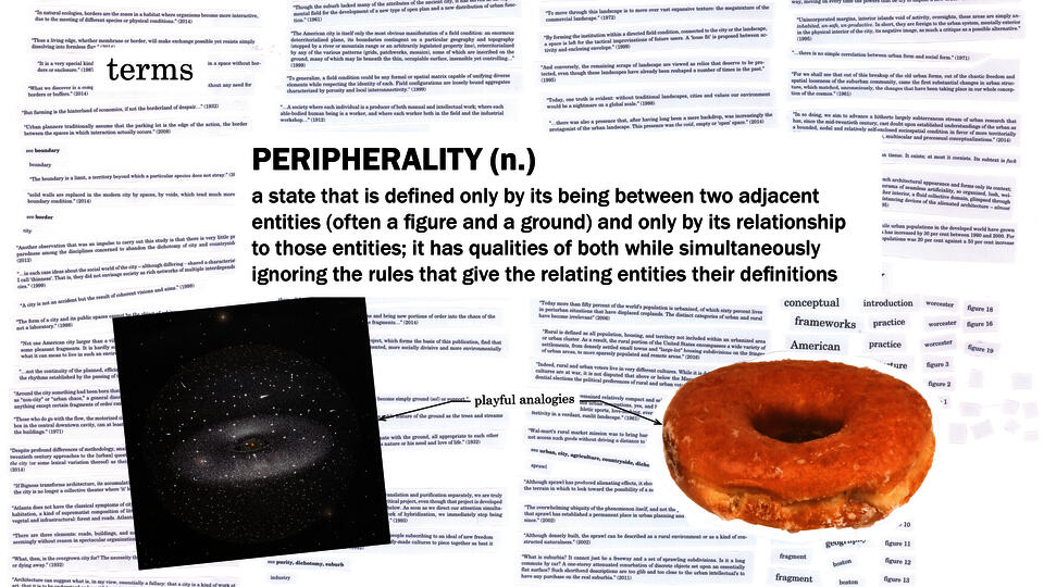 Peripherality Definition