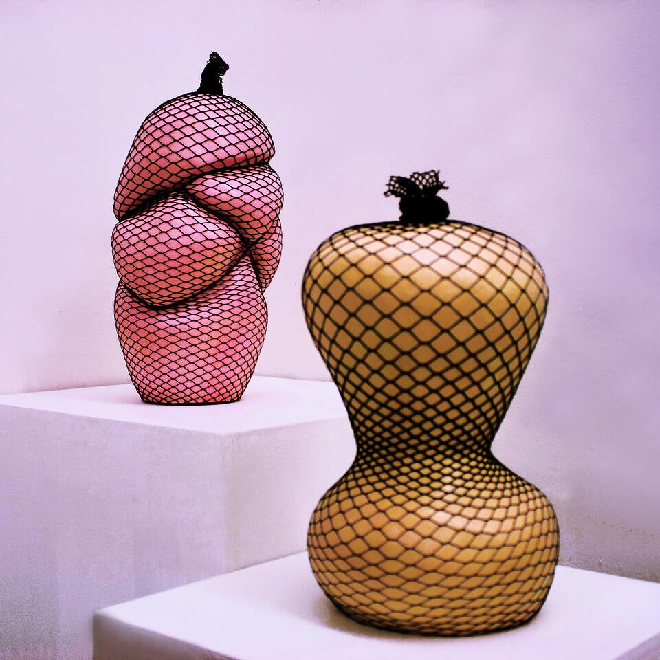 Pink Vessel, Yellow Vessel