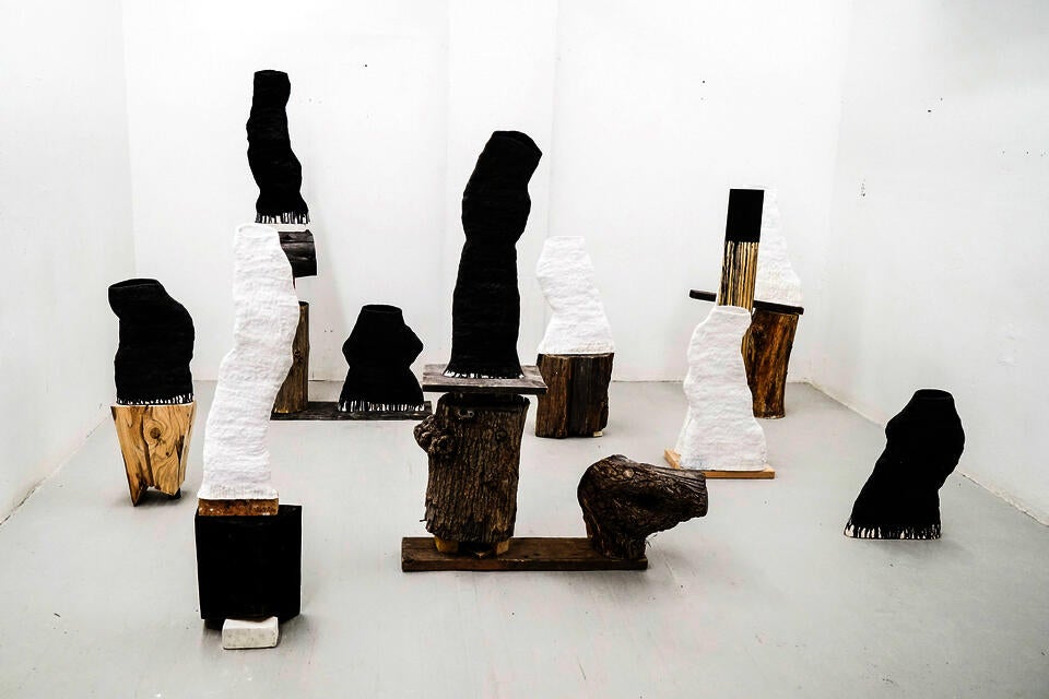 Installation piece by Nikako Kanamoto