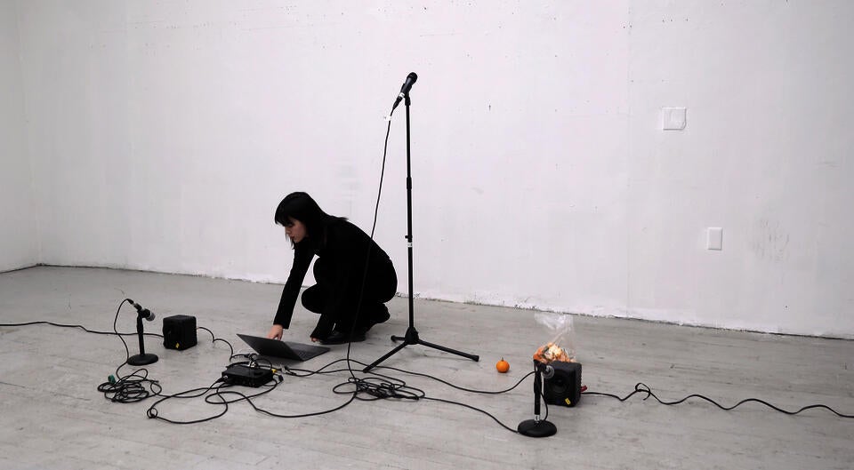 Video installation by Qihang Li