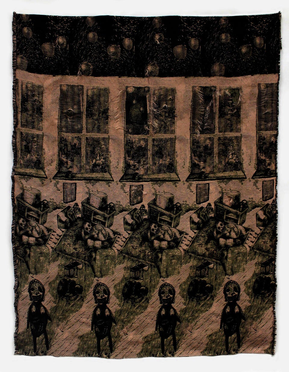 Jacquard woven 