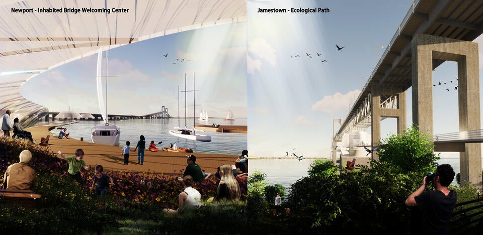 Entrance renders