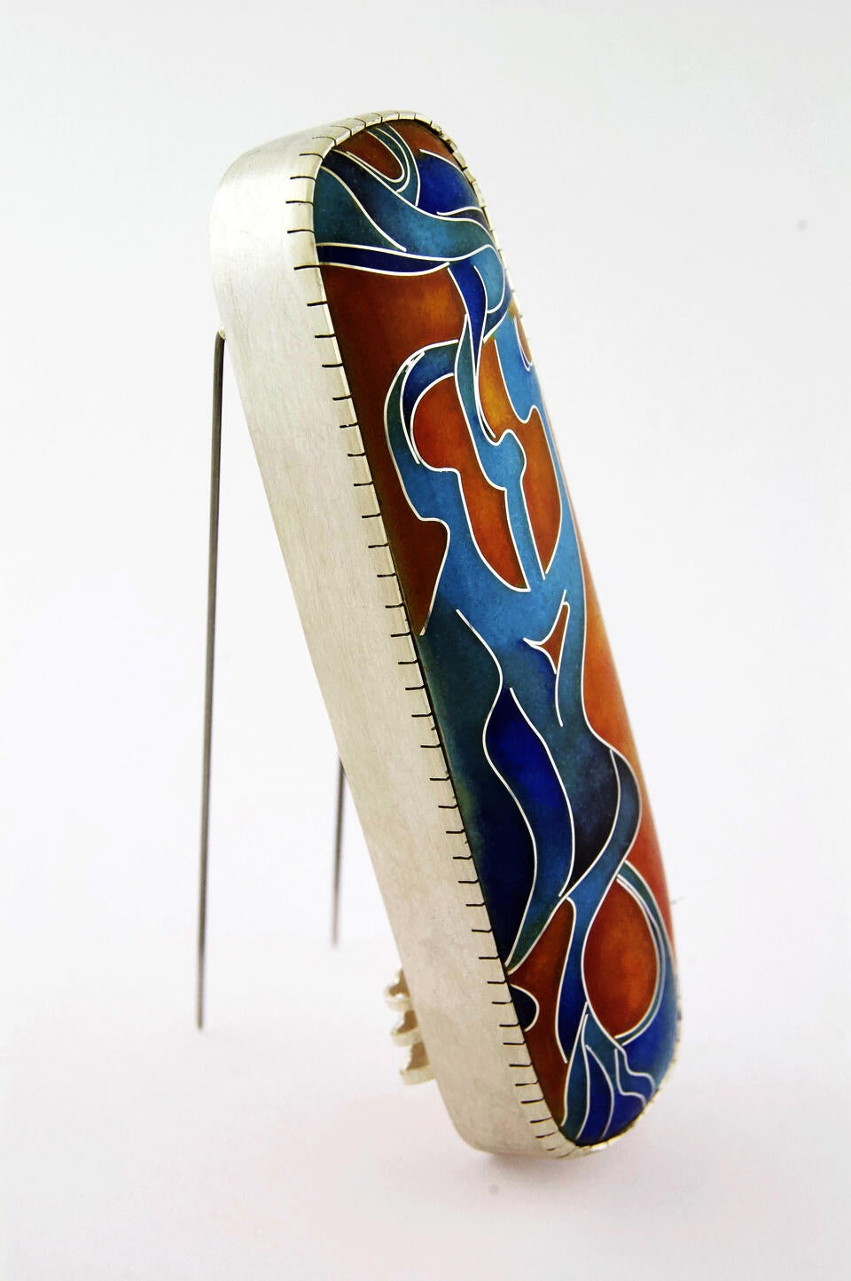Cloisonne Mezuzah