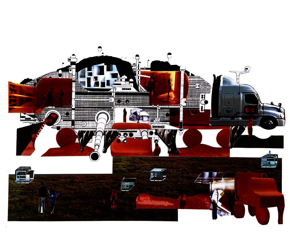 Site 2: Archive on Wheels - Archigram, Walking City