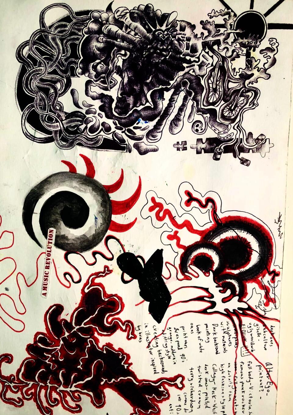 Niko Woron's sketchbook