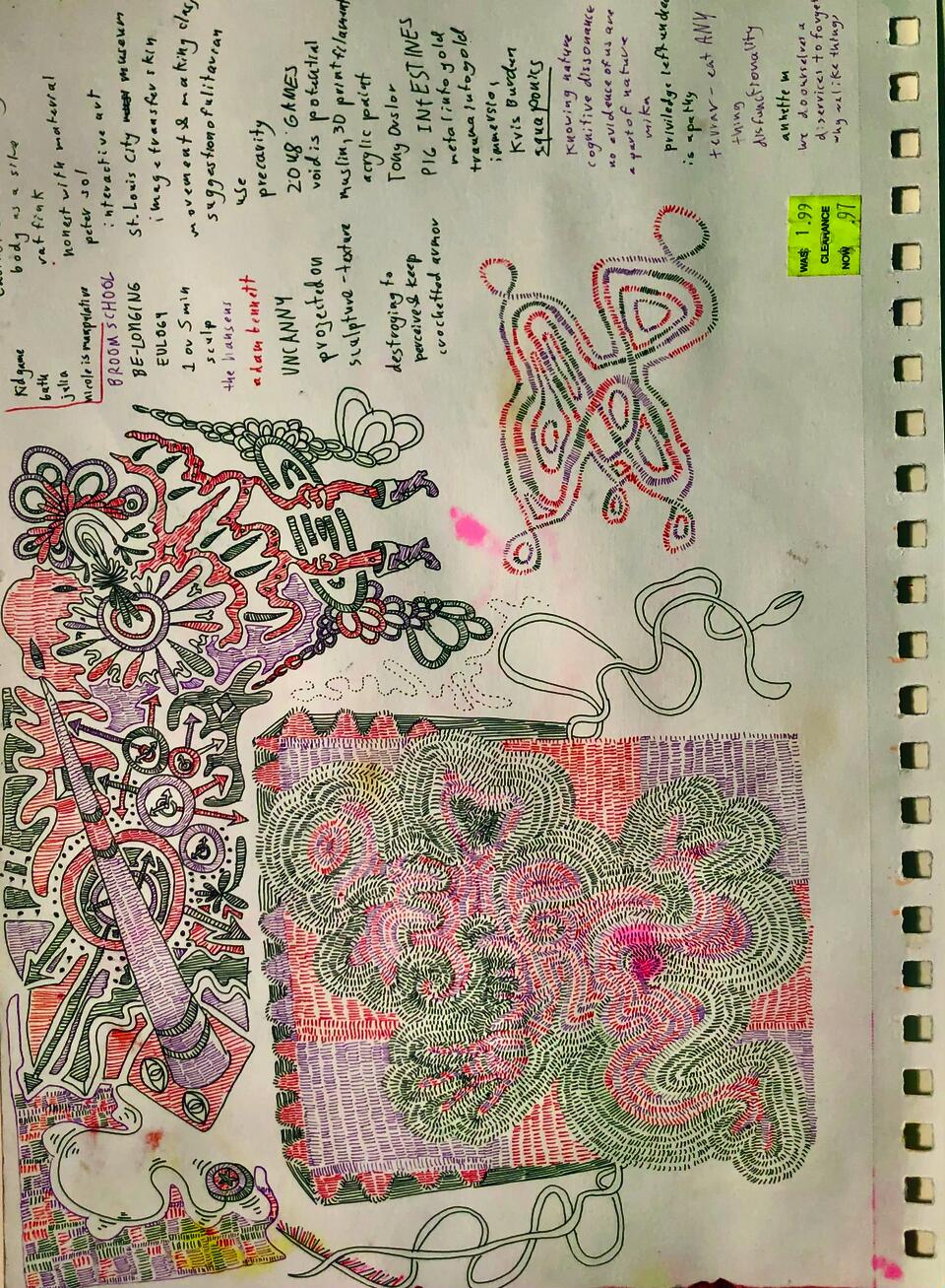 Niko Woron's sketchbook