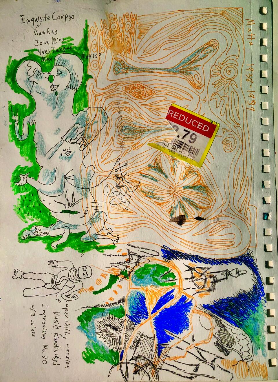 Niko Woron's sketchbook
