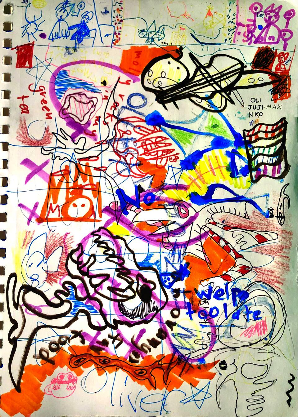 Niko Woron's sketchbook