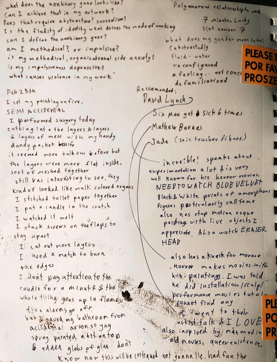 Niko Woron's sketchbook