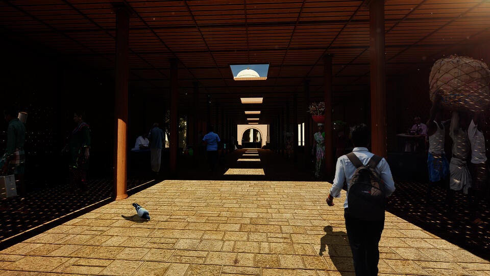 East entry threshold visualization - new market