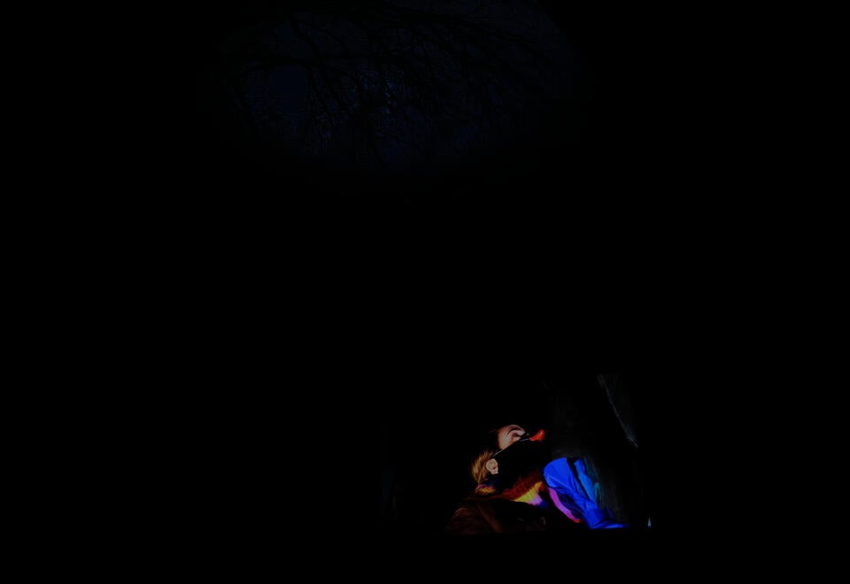 interior projection and monitor