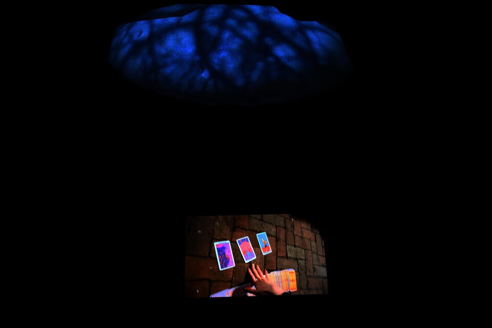 interior projection and monitor