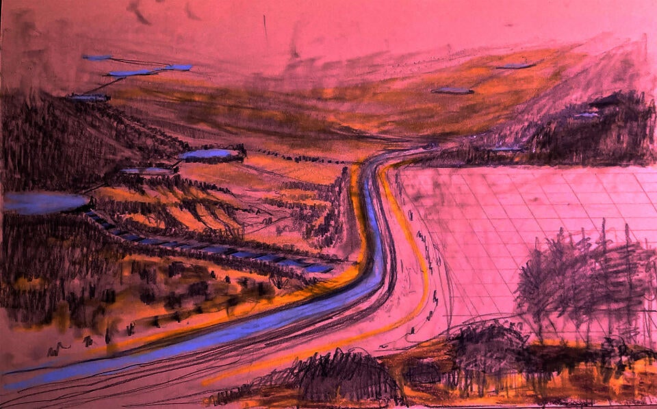sketch of reservoir as system