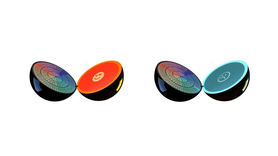 The design tool with touch sensor for people to play and aware their emotion