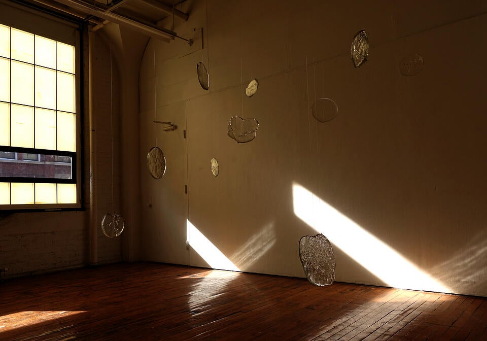 Installation photo of the 'Hidden Colors'
