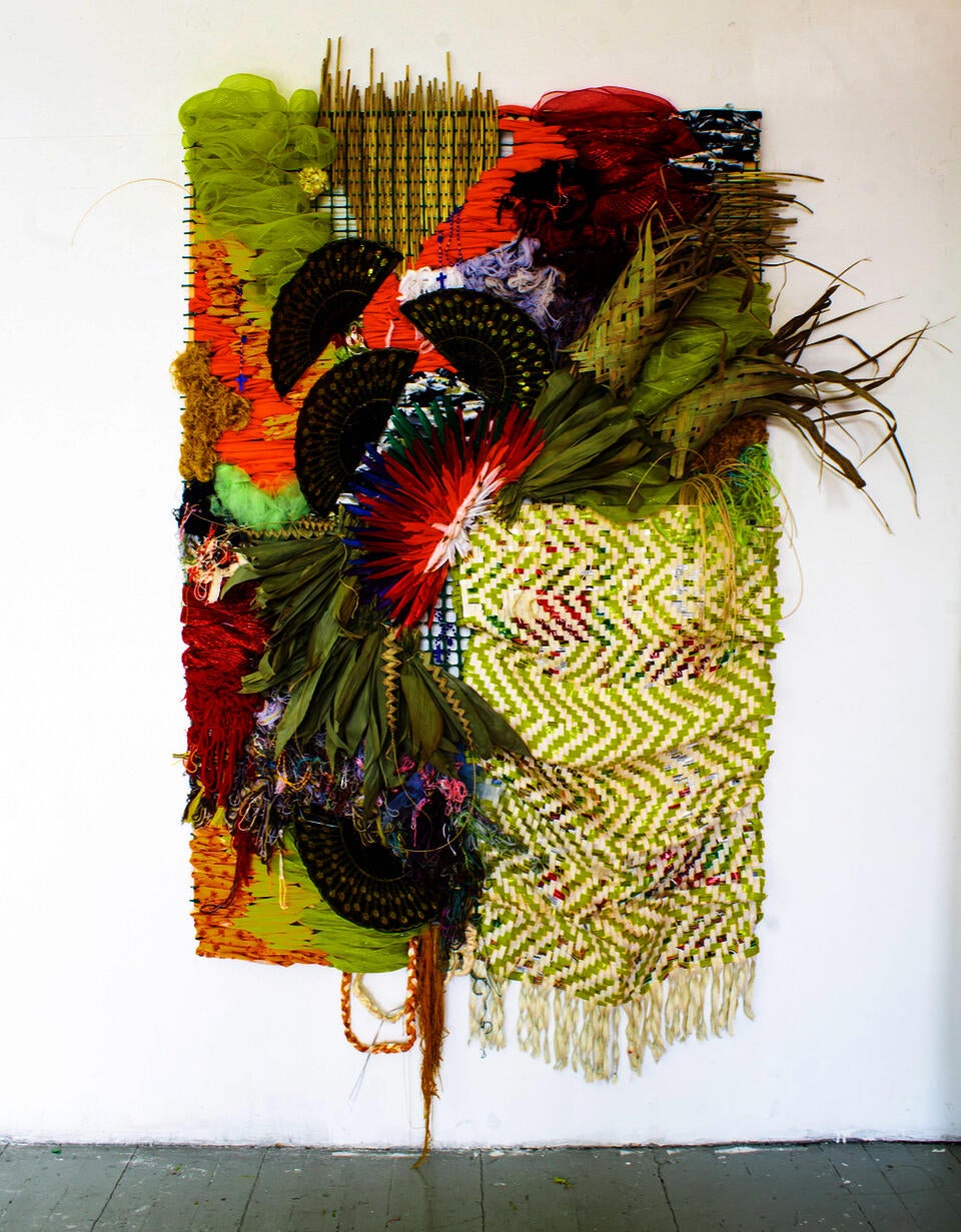 A panel from the "Kain?" installation space. 