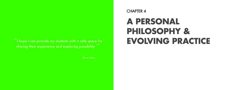In order to gain the competency required, the author explores her own personal teaching practice of designing an integrated and interdisciplinary curriculum, and artistic experiments in the two contexts in the United States.