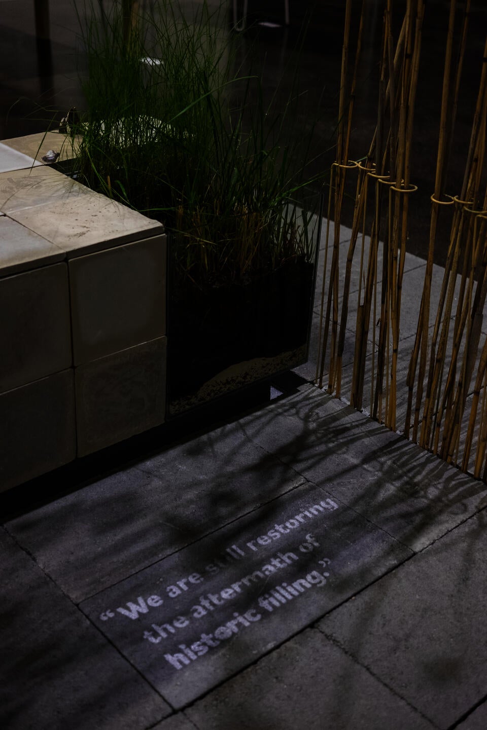 Close up of artifact