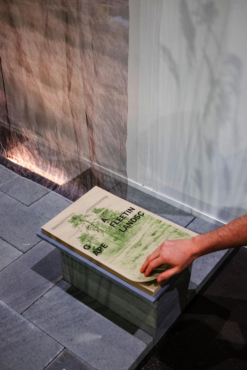 poster artefact as takeaways