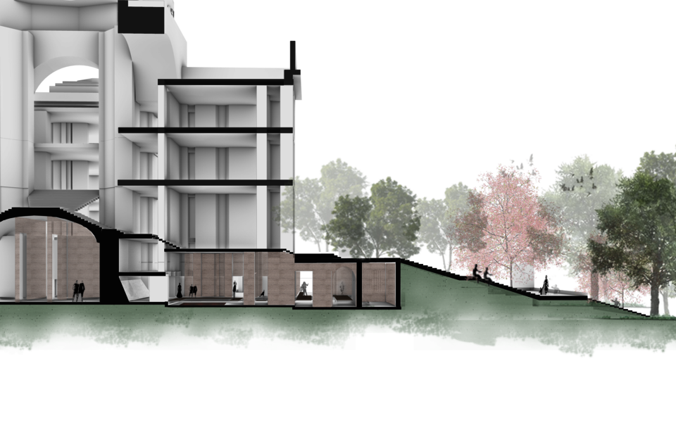 Sectional view