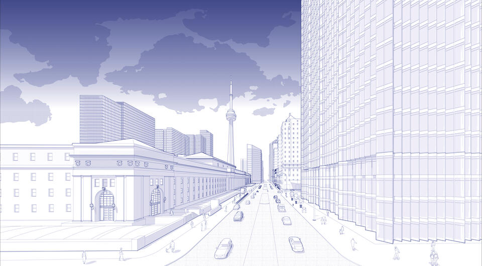 Figure 03: Urban center of Toronto Current Condition