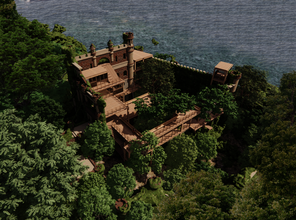 A series of retreats that can host events.