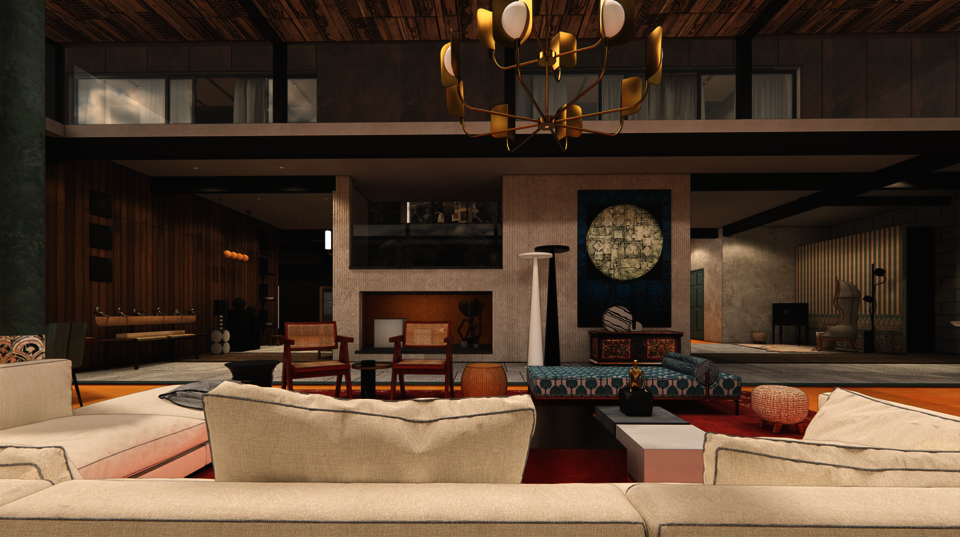Indian styles of design have a deep rooted sense of tradition and layering of various colors. materials and textures. This contemporary take bridges the gap between India’s vibrant colors and the concept of ‘less is more’.