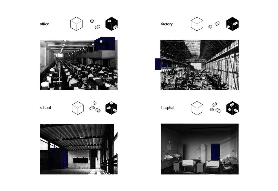 Subtraction spaces applied to four different programs.