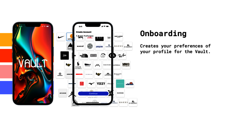 Onboarding pages