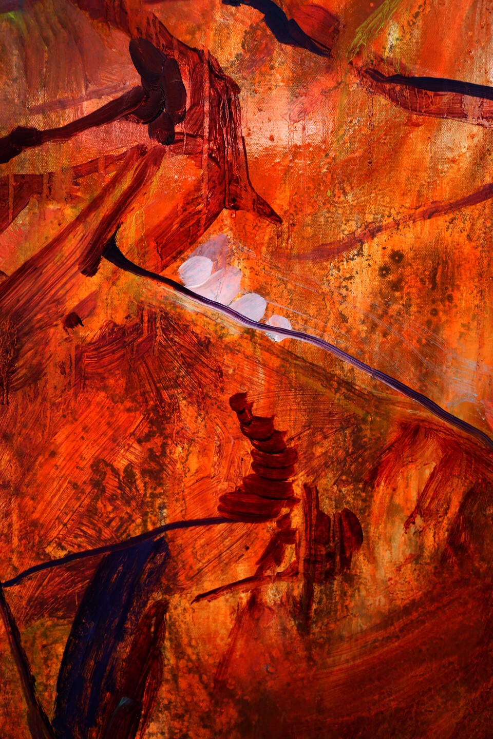 orange painting