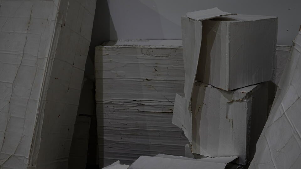 Cast cardboard
