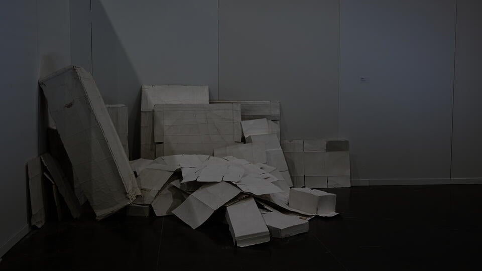 Cast cardboard