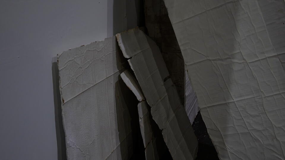 Cast cardboard