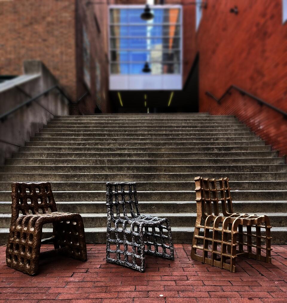 three chairs