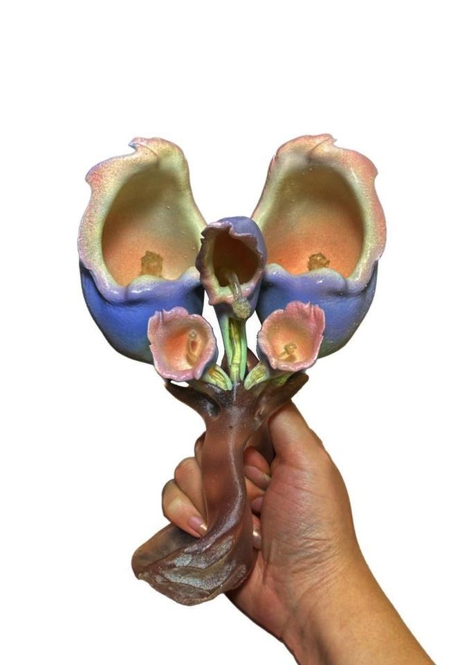 Sound collecting device.