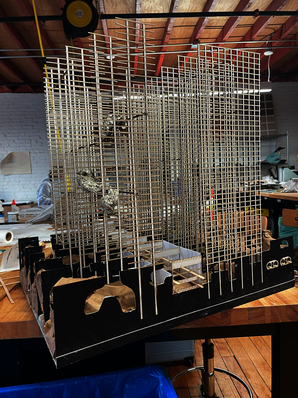 Bilateral Vertical Urbanization physical model (1 of 3)